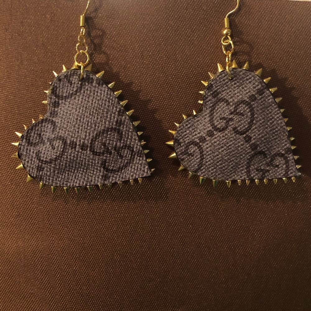 Handmade Monogram Earrings